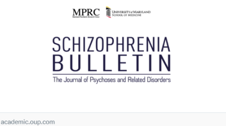 Schizophrenia Bulletin cover for new paper by Louise Isham and colleagues' in The Journal of Psychoses and Related Disorders, OUP