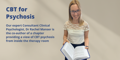 Rachel Manser CBT for Psychosis photo and text