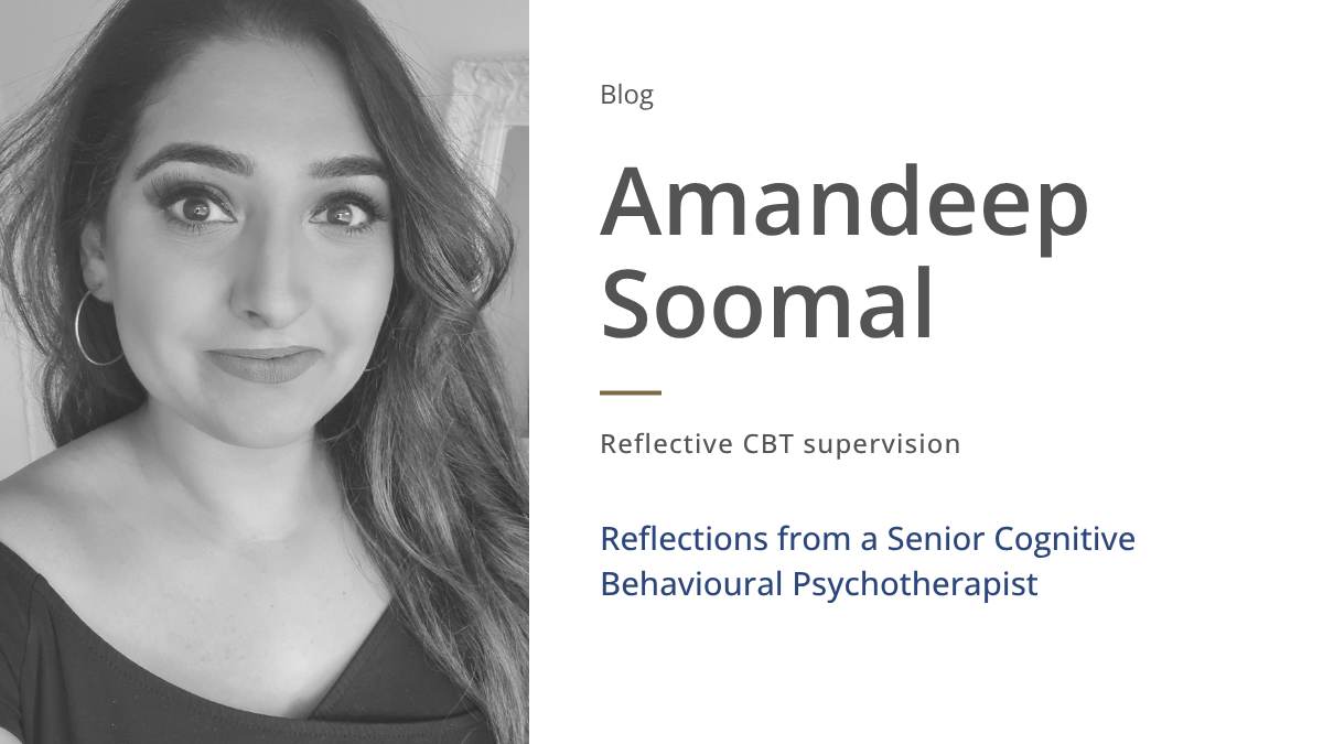 Amandeep Soomal, Senior Cognitive Behavioural Psychotherapist at Oxford Cognitive Therapy Centre